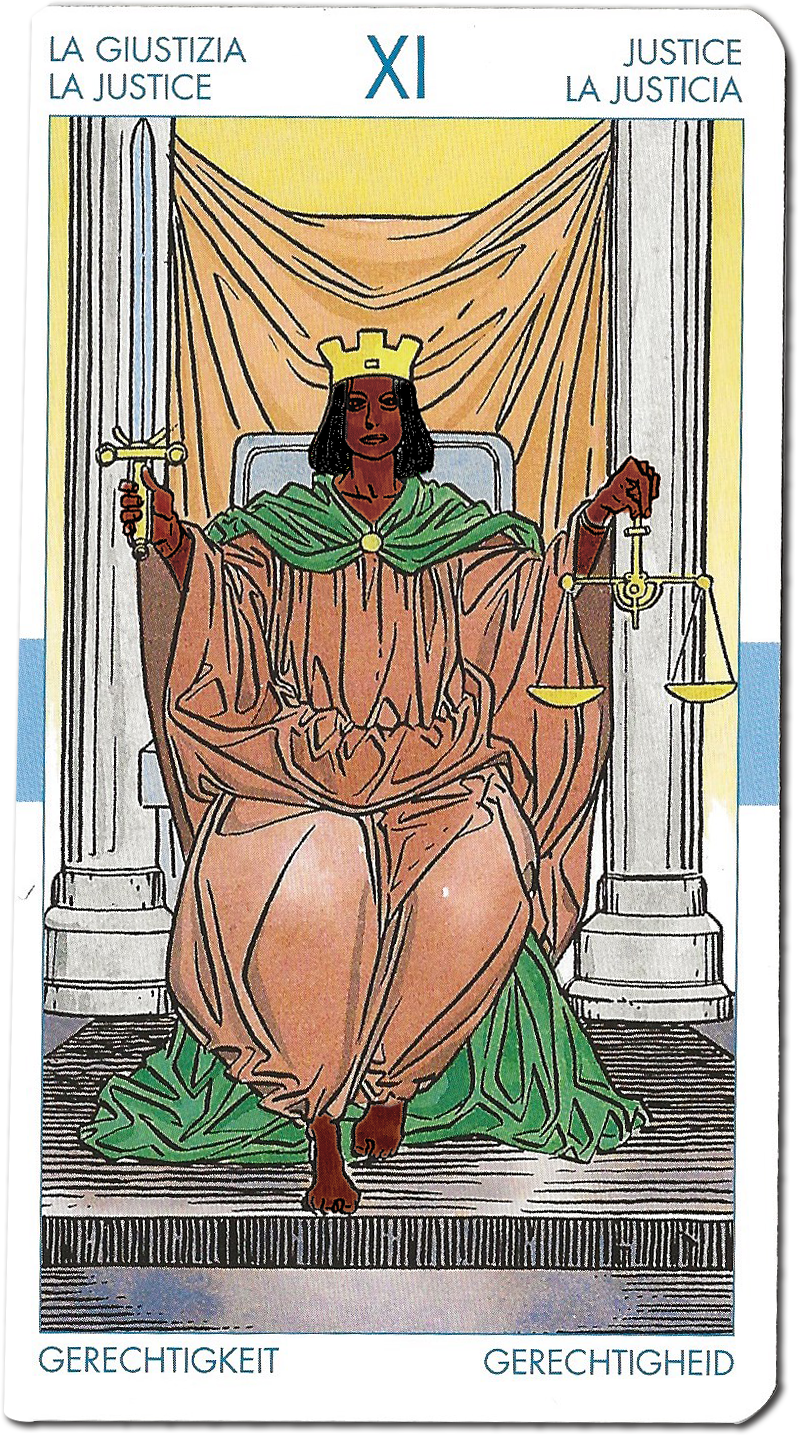 image scan of tarot card